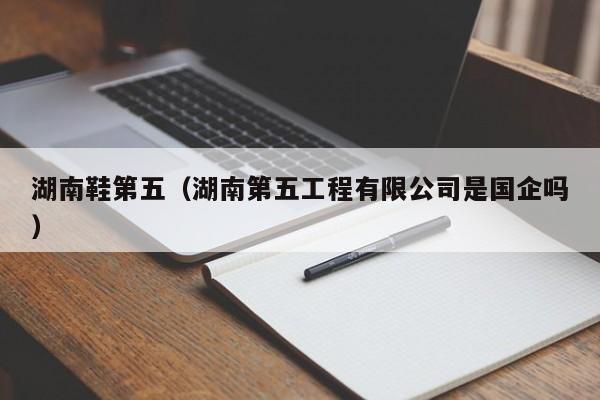 湖南鞋第五（湖南第五工程有限公司是国企吗）